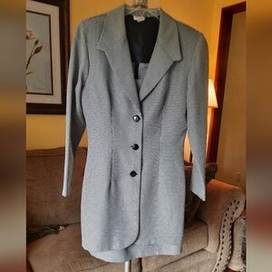 🆕️ Women's Vintage 1990s Alyn Paige Houndstooth Dress Suit